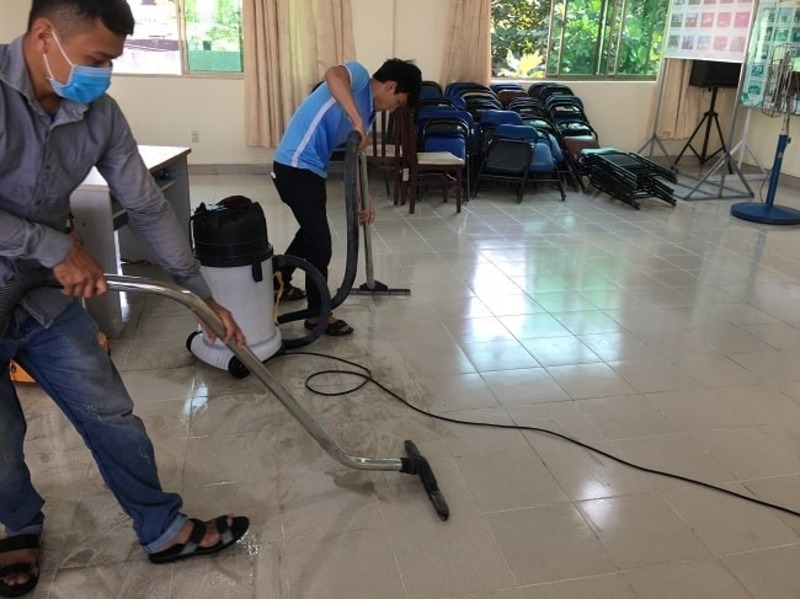 Quy trình vệ sinh sau xây dựng chuẩn chuyên nghiệp